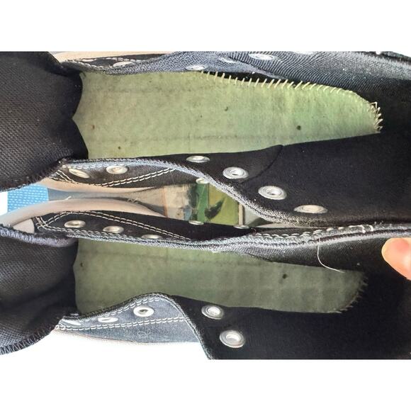 Converse Chuck Taylor All Star Lugged High Black White Woman’s 7‎ 565901C - Picture 10 of 13